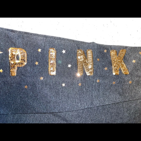 COPY - VS PINK S/M rose gold bling matching set - Picture 6 of 6